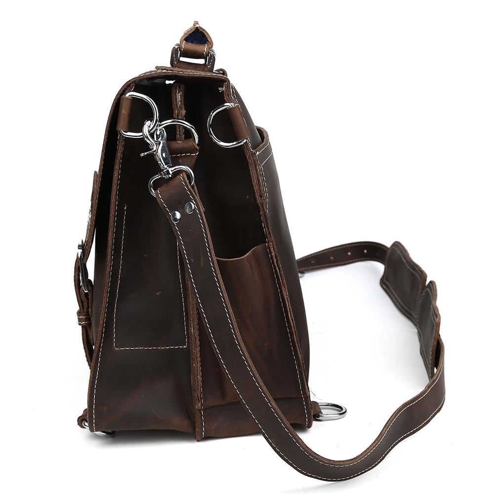 Tan Leather Shoulder Bag | ATAKAMA