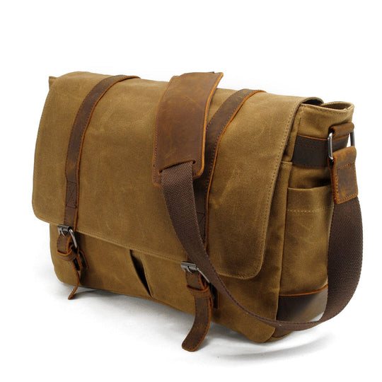 Canvas Laptop Messenger Bag | CHICAGO