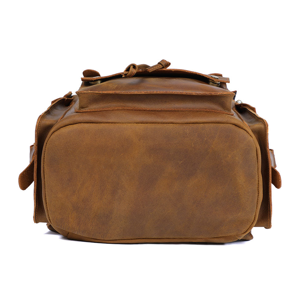 Leather Backpack Brown | KYLO