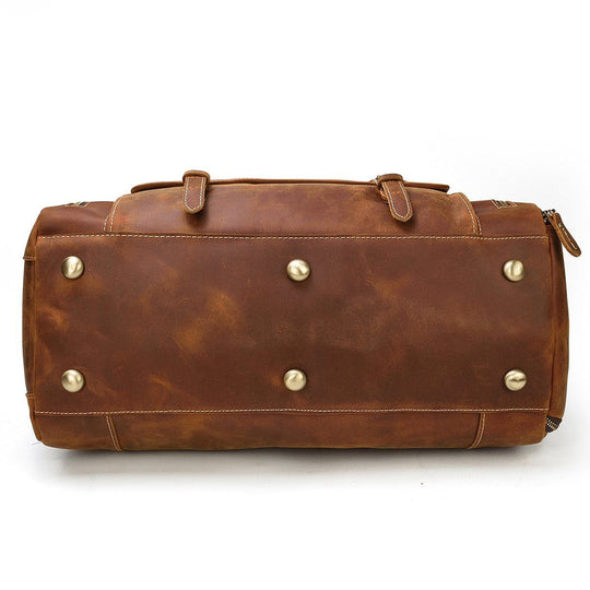 Men's Leather Weekend Bag | MANAGUA