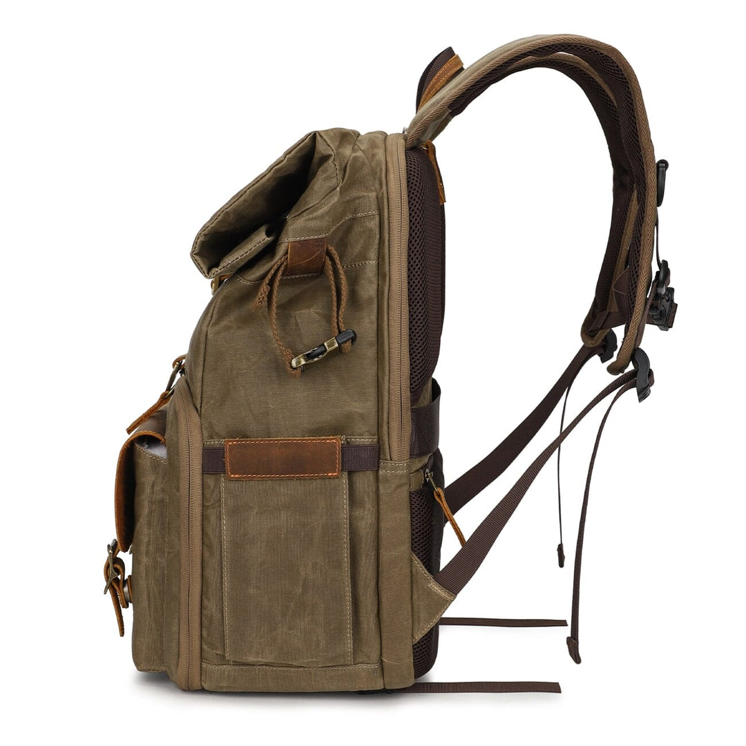 Vintage Style Camera Backpack | KILIMANDJARO