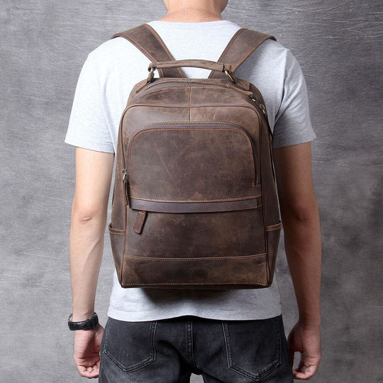 Real Leather Backpack | TYREE