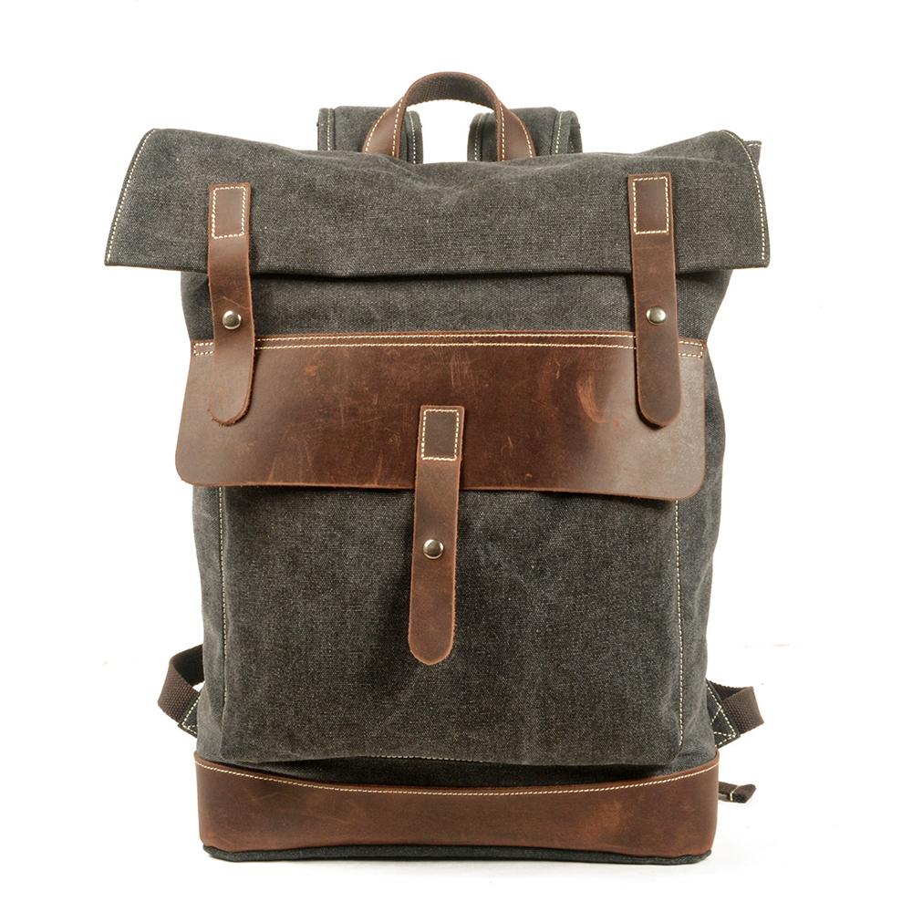 Waxed Cotton Backpack | GLASGOW