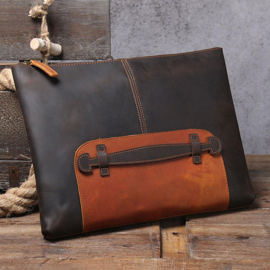 Leather Laptop Pouch | KAORA