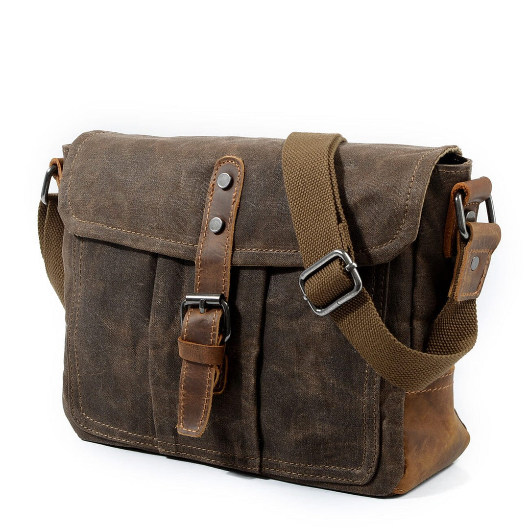 Small Canvas Messenger Bag | BALTIMORE