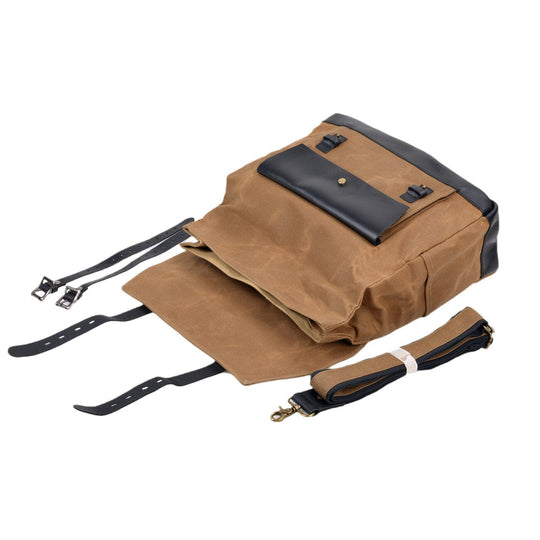 Canvas Motorcycle Saddlebag | JACKSON