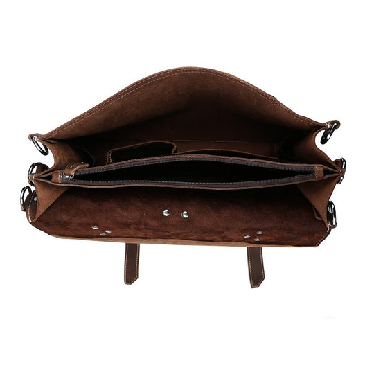 Tan Leather Shoulder Bag | ATAKAMA