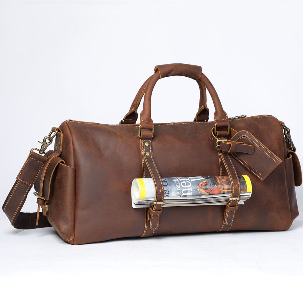 Leather Travel Duffle Bag | CARACAS