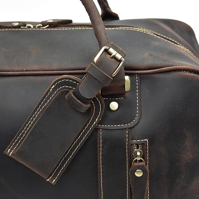 Leather Overnight Bag | QUITO