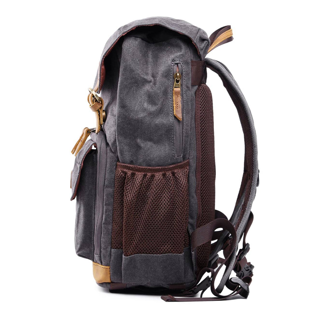 Waterproof Canvas Camera Backpack | YELLOWSTONE