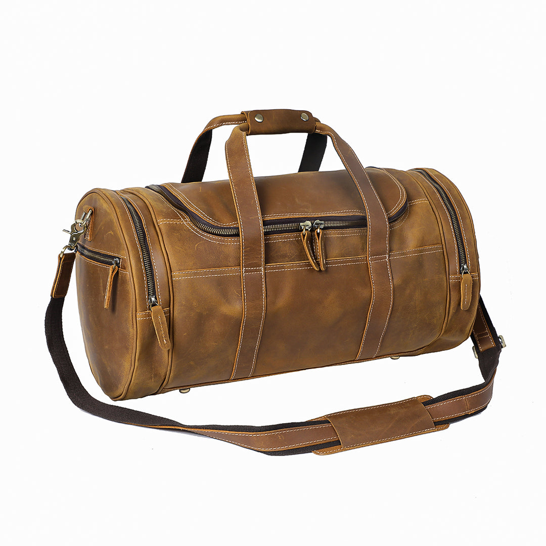 Large Leather Holdall | ASUNCION