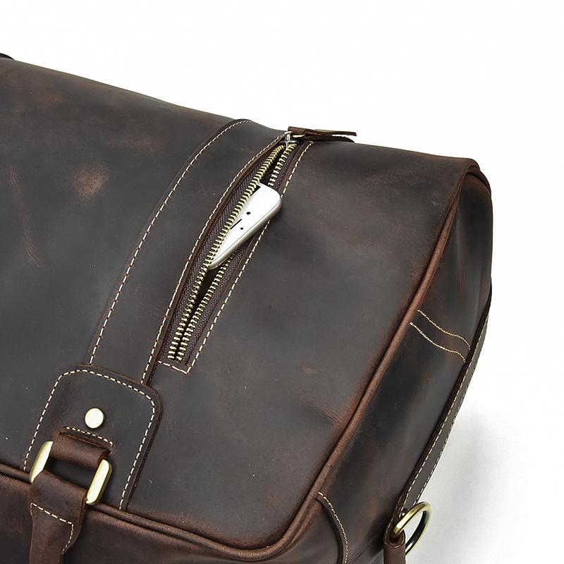 Leather Overnight Bag | QUITO