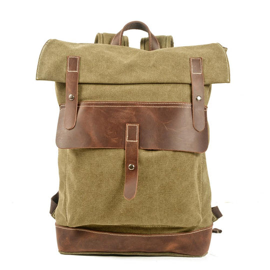 Waxed Cotton Backpack | GLASGOW