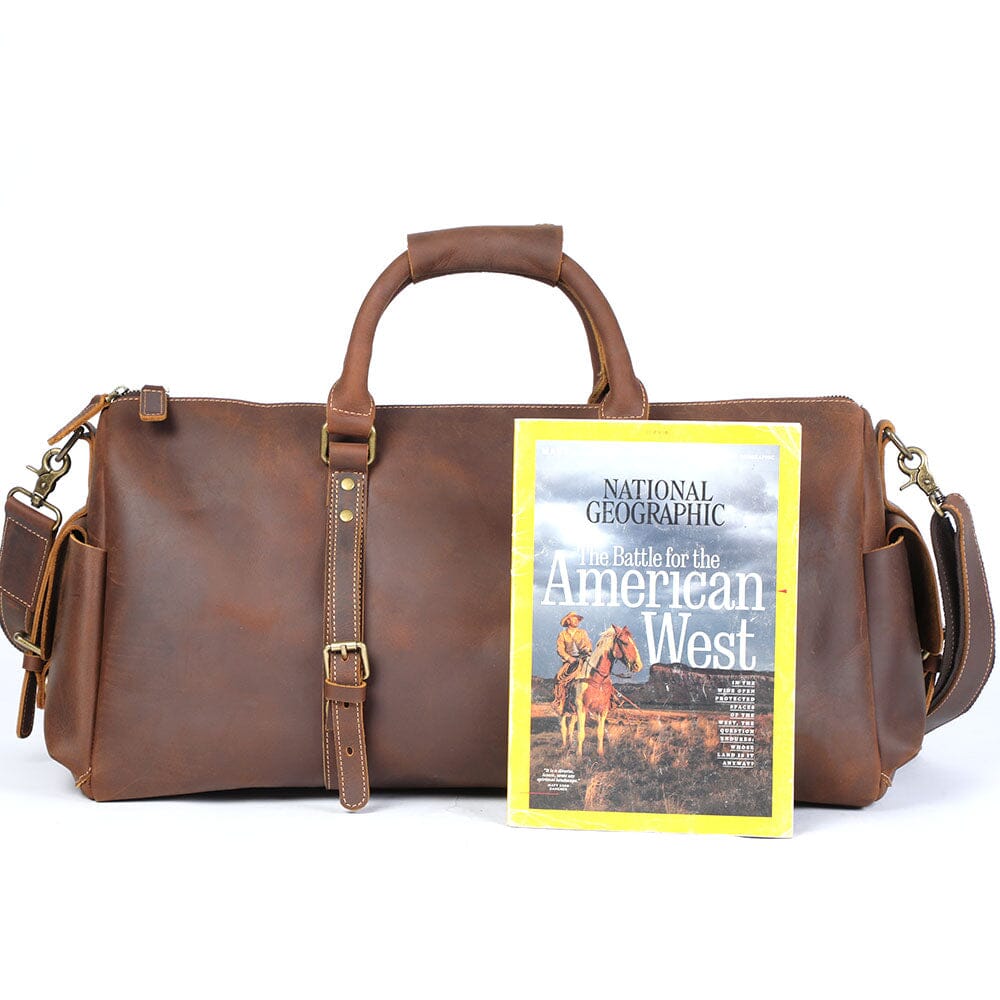 Leather Travel Duffle Bag | CARACAS