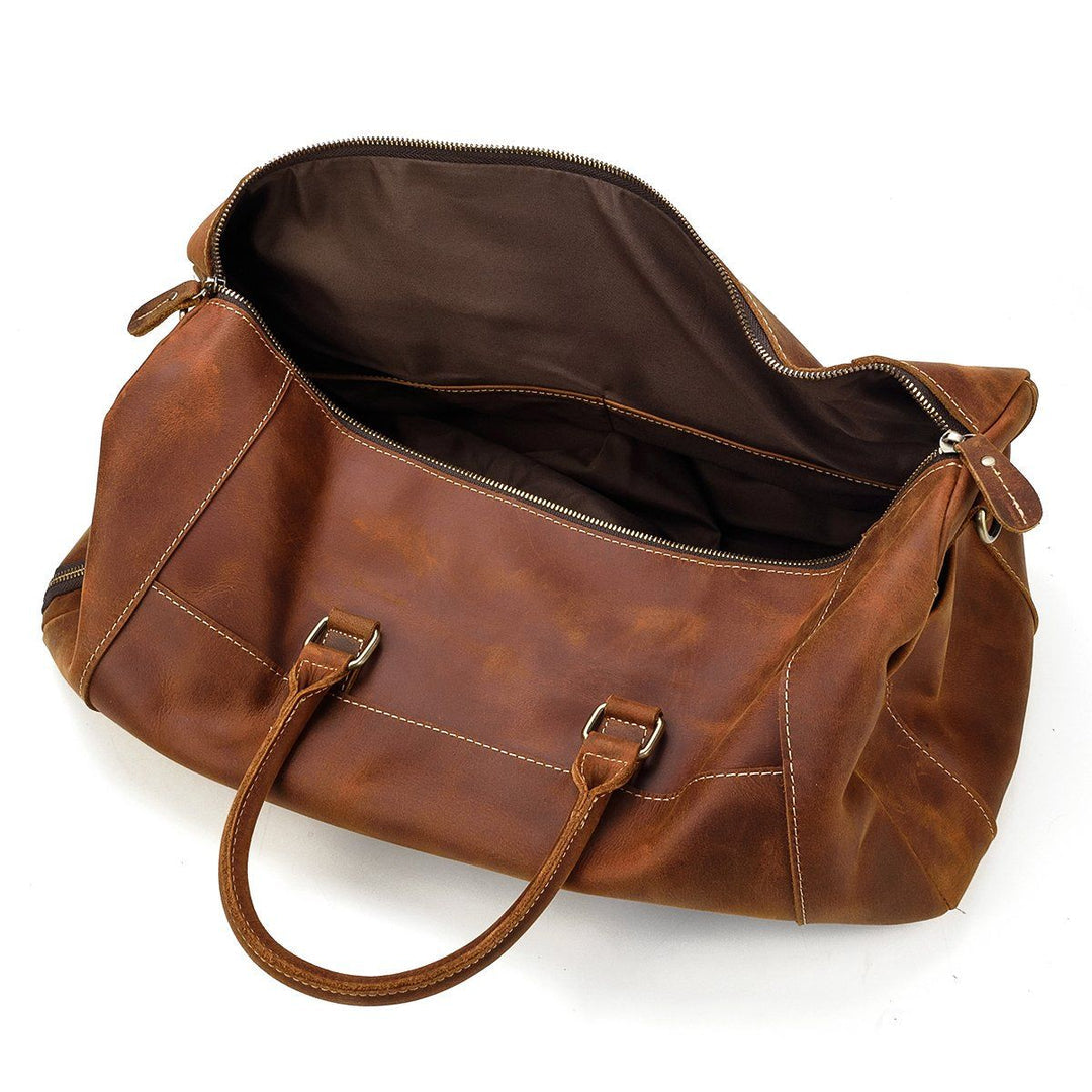 Men's Leather Weekend Bag | MANAGUA