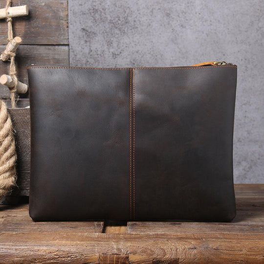 Leather Laptop Pouch | KAORA