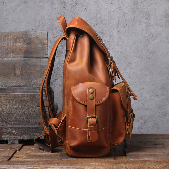 Leather Travel Backpack | WATERLOO