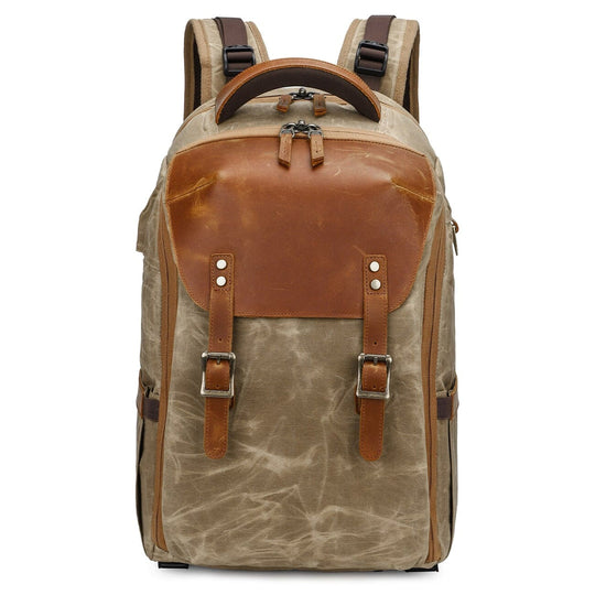 Vintage Canvas Camera Backpack | JOTUNHEIMEN