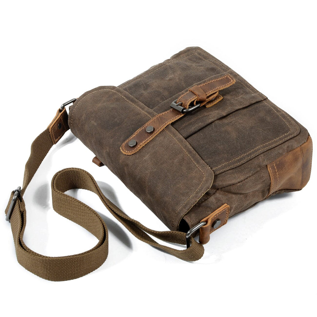 Small Canvas Messenger Bag | BALTIMORE