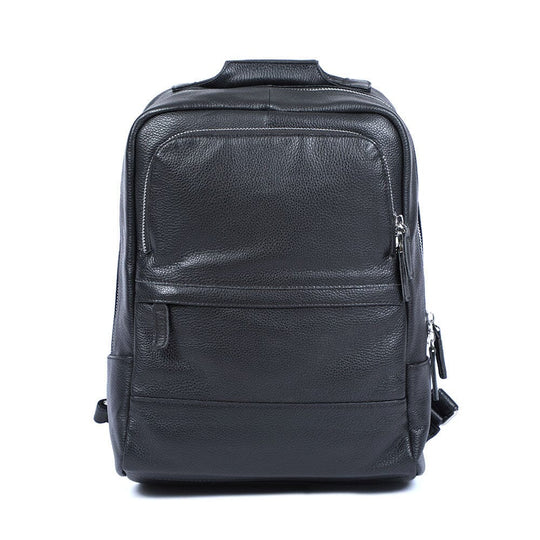 Black Leather Bookbag | DÔME