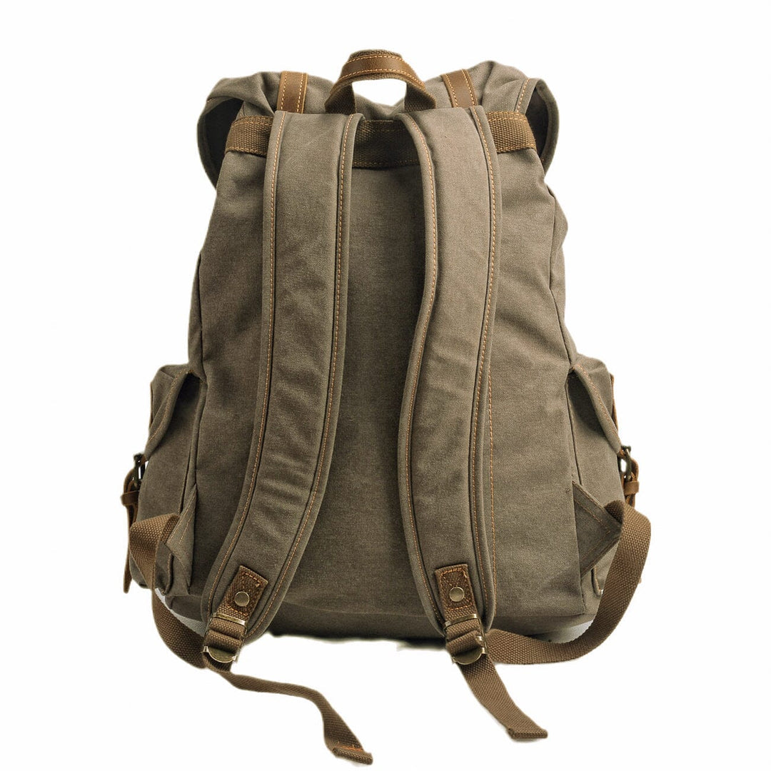 Military Canvas Backpack | MONTREAL