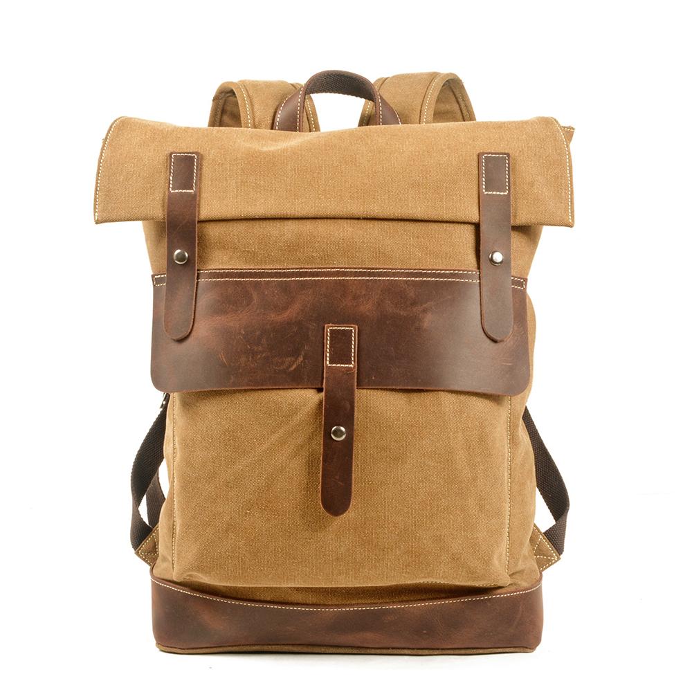 Waxed Cotton Backpack | GLASGOW