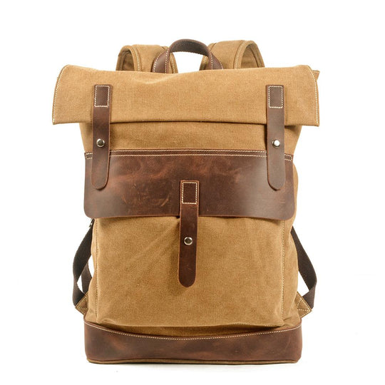 Waxed Cotton Backpack | GLASGOW