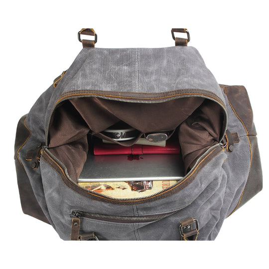 Canvas Duffle Bag | QAANAQ