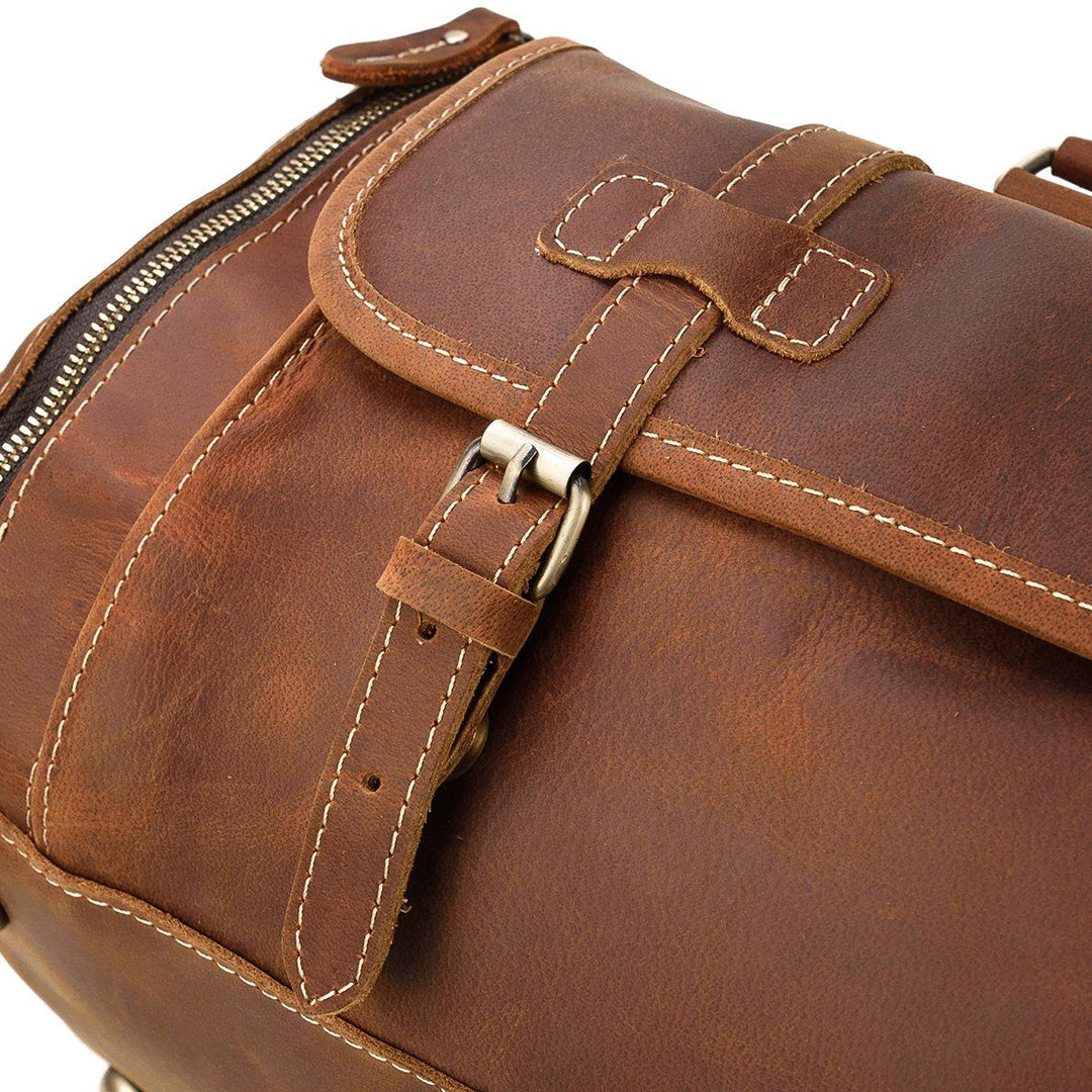 Men's Leather Weekend Bag | MANAGUA