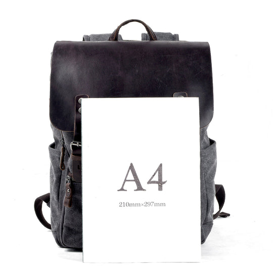 Cotton Canvas Backpack | MILAN