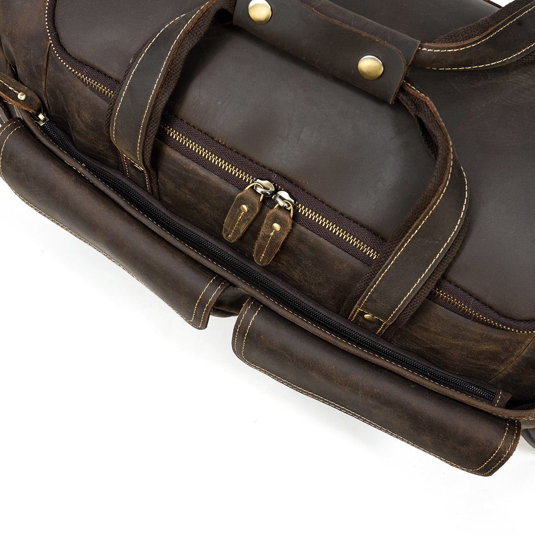 Men's Leather Duffle Bag | BOGOTA