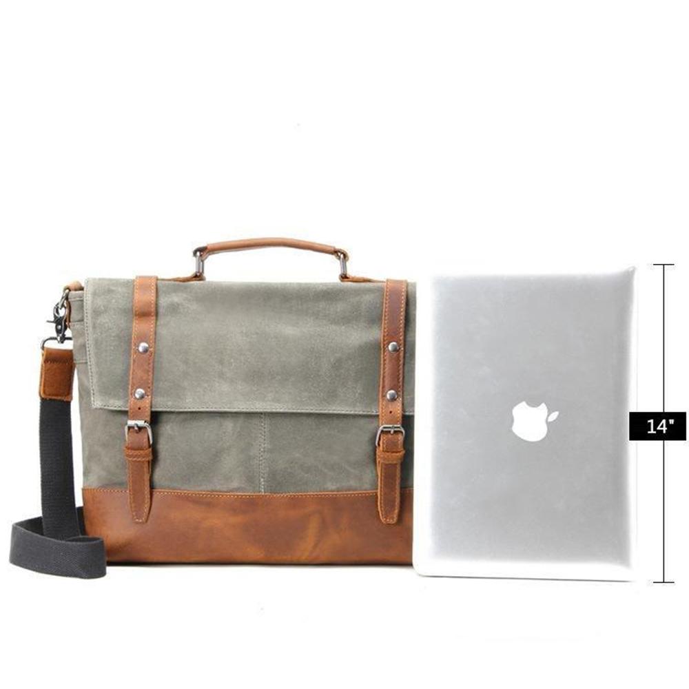 Canvas Briefcase | ANCHORAGE