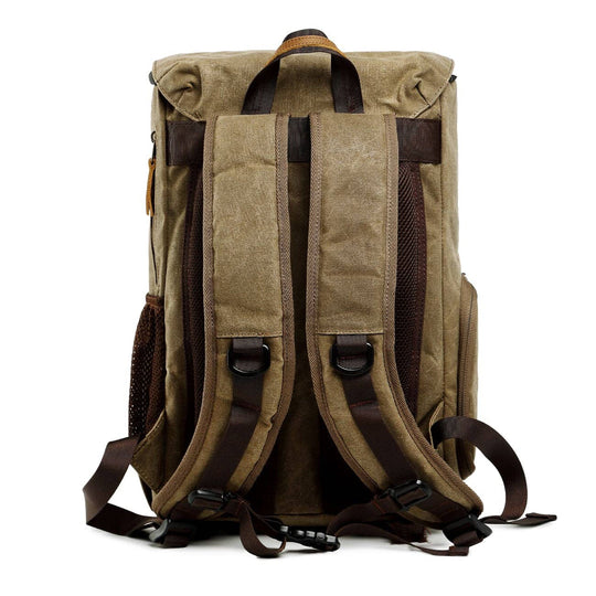 Waterproof Canvas Camera Backpack | YELLOWSTONE