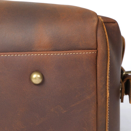 Leather Travel Duffle Bag | CARACAS