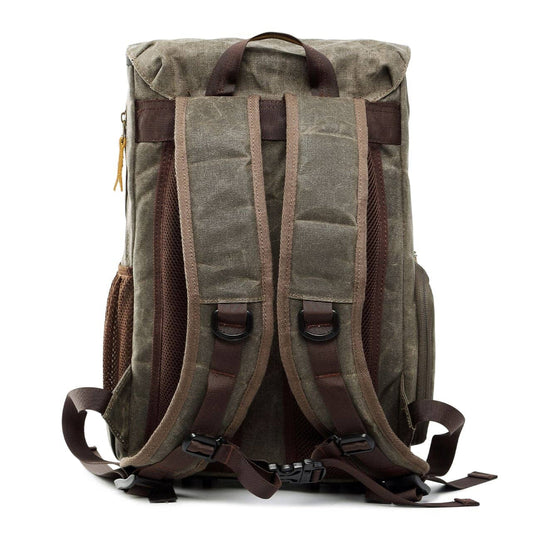 Waterproof Canvas Camera Backpack | YELLOWSTONE