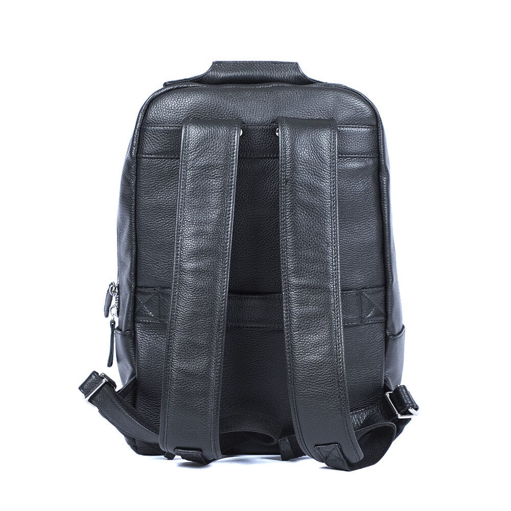 Black Leather Bookbag | DÔME