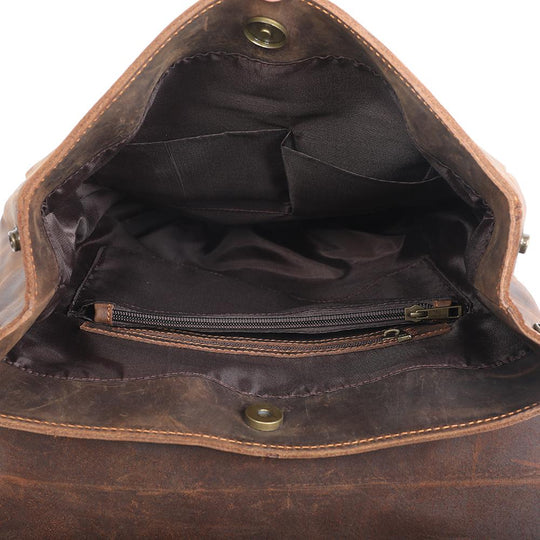 Vintage Leather Backpack | ALBA