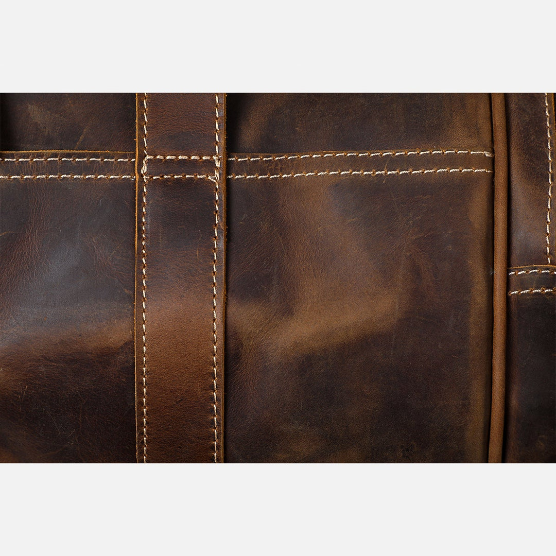 Large Leather Holdall | ASUNCION