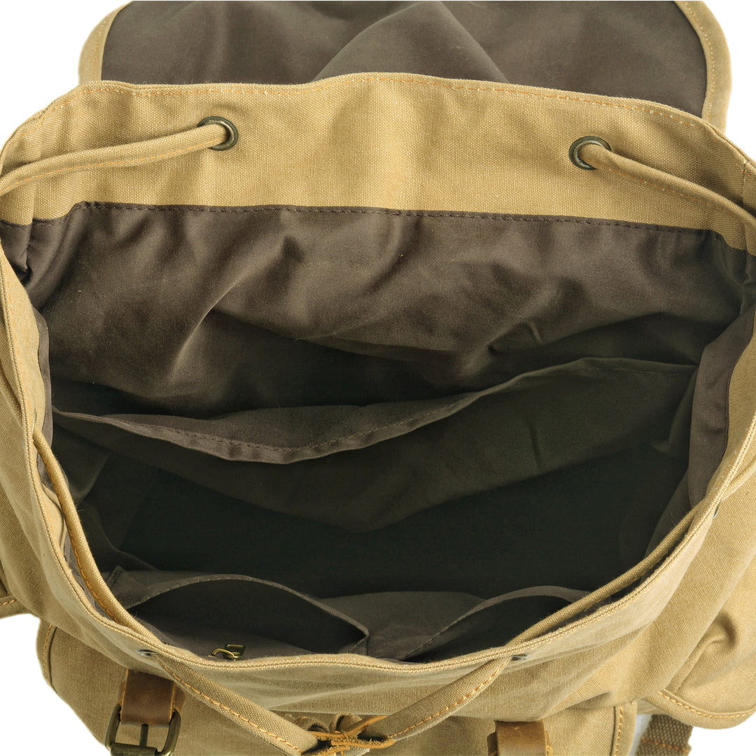 Military Canvas Backpack | MONTREAL