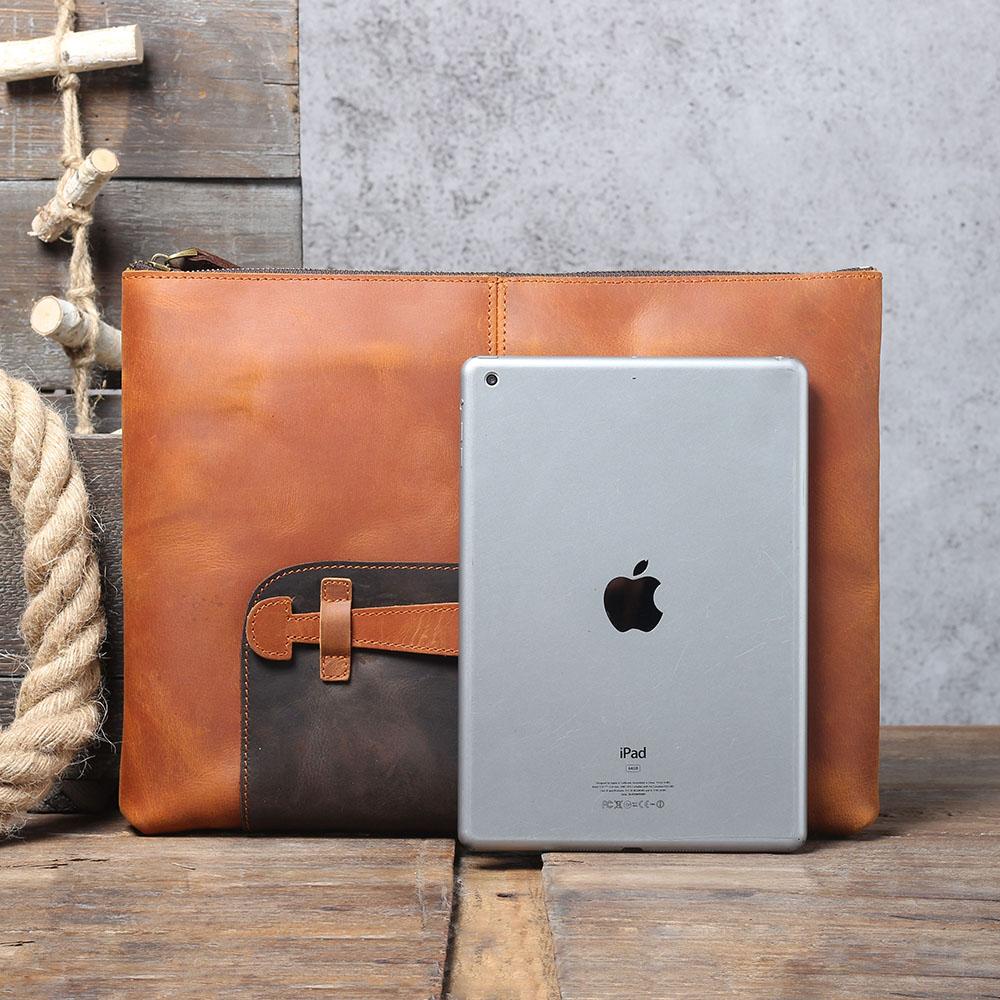 Leather Laptop Pouch | KAORA