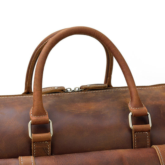 Men's Leather Weekend Bag | MANAGUA