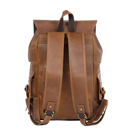 Leather Backpack Brown | KYLO