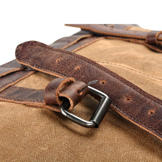 Waxed Canvas Duffle Bag | NUNAVUT