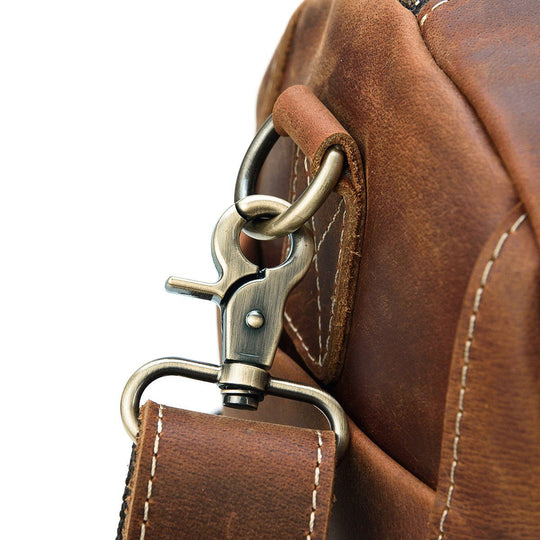 Men's Leather Weekend Bag | MANAGUA