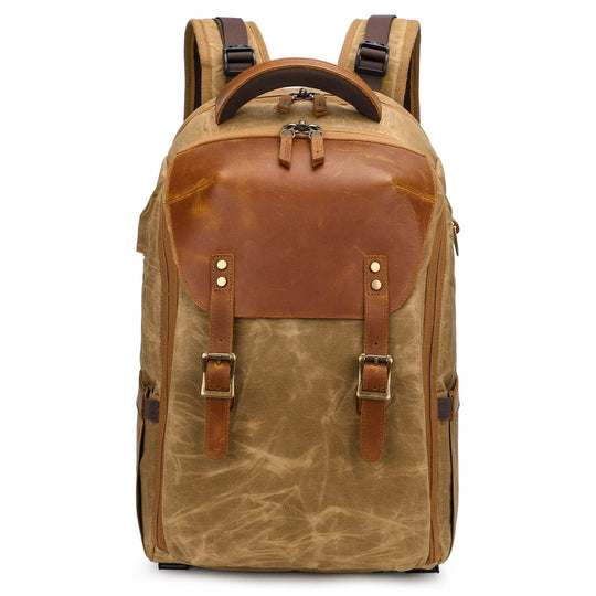 Vintage Canvas Camera Backpack | JOTUNHEIMEN