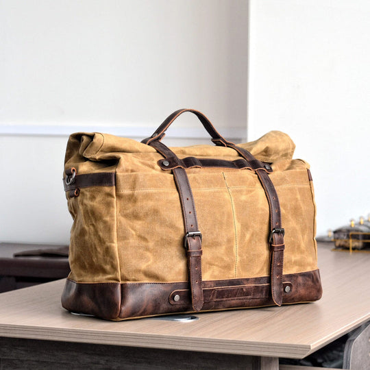 Waxed Canvas Duffle Bag | NUNAVUT