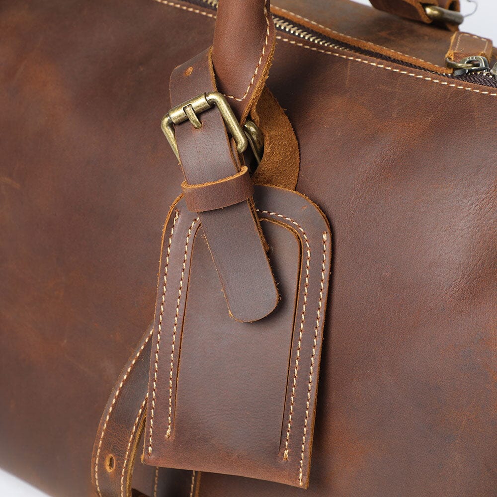 Leather Travel Duffle Bag | CARACAS