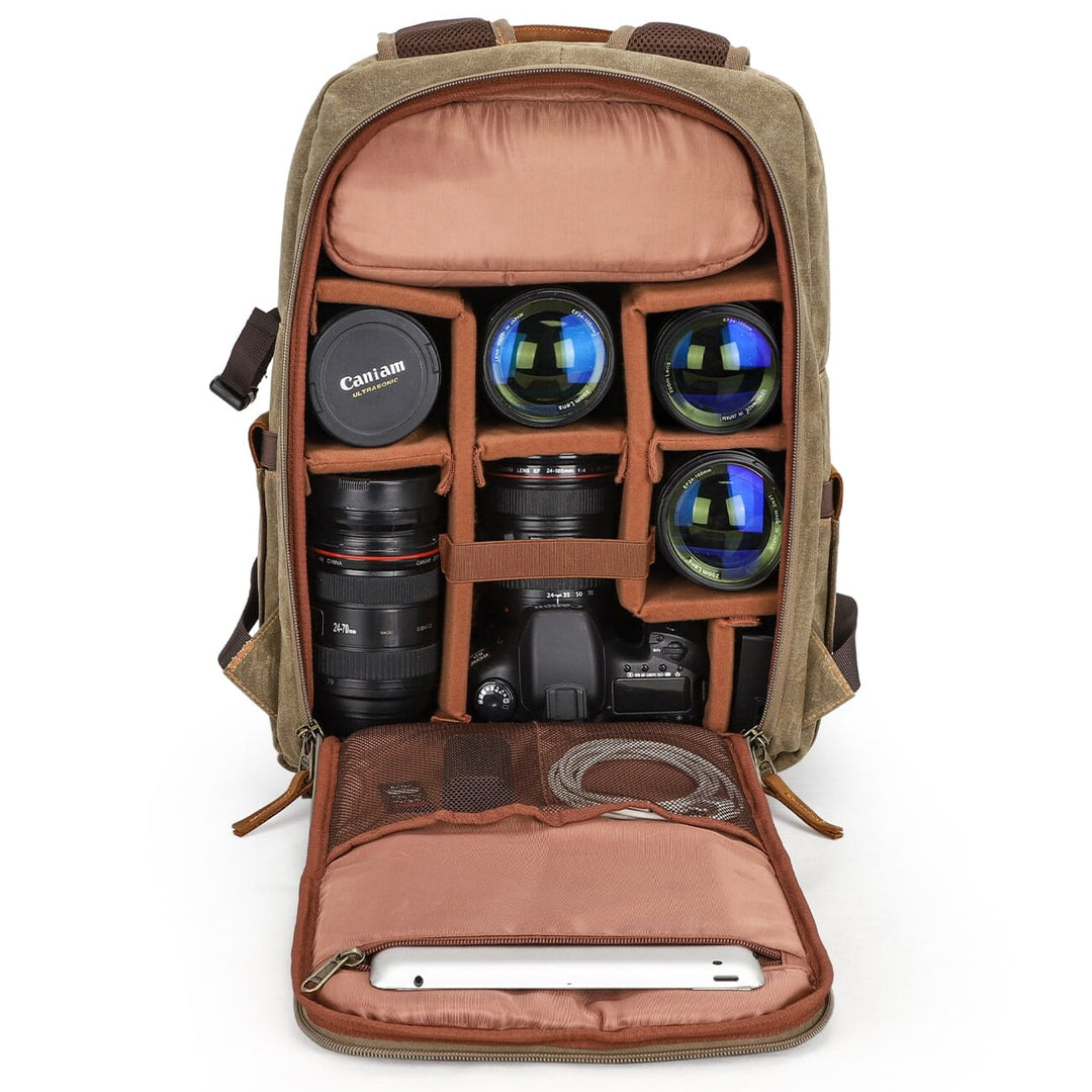 Canvas Photography Backpack | GALAPAGOS