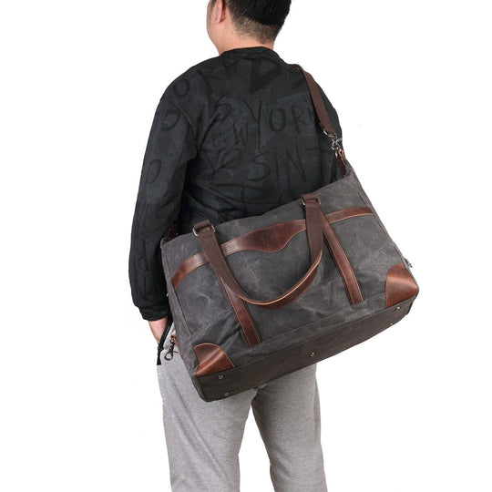 Men's Canvas Duffle Bag | IKUMA