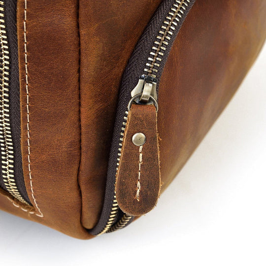 Men's Leather Weekend Bag | MANAGUA